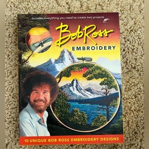Bob Ross Embroidery Kit -New
